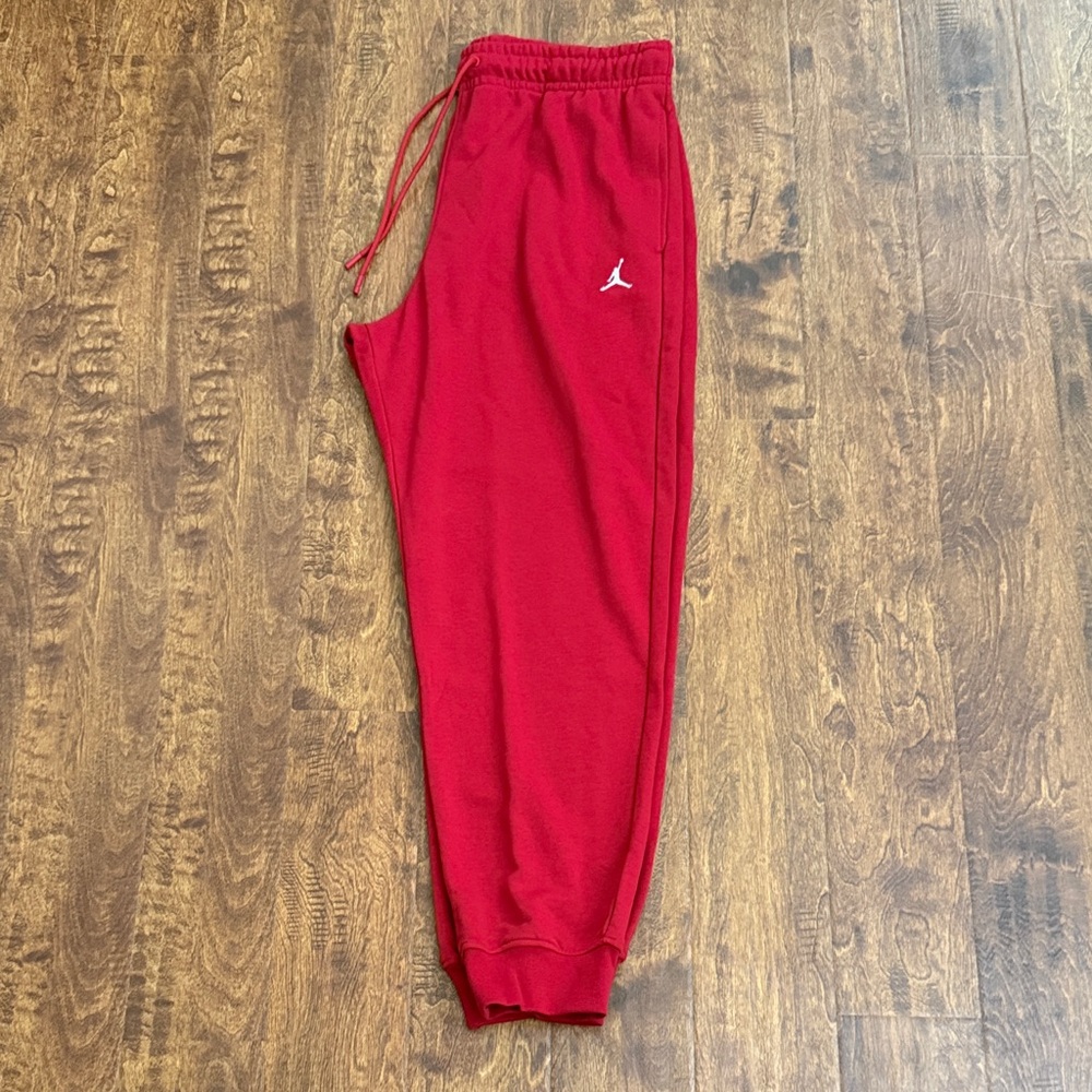 Jordan Multi Sport Red Sweatpants Size XL